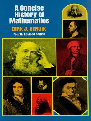 cover image of A Concise History of Mathematics